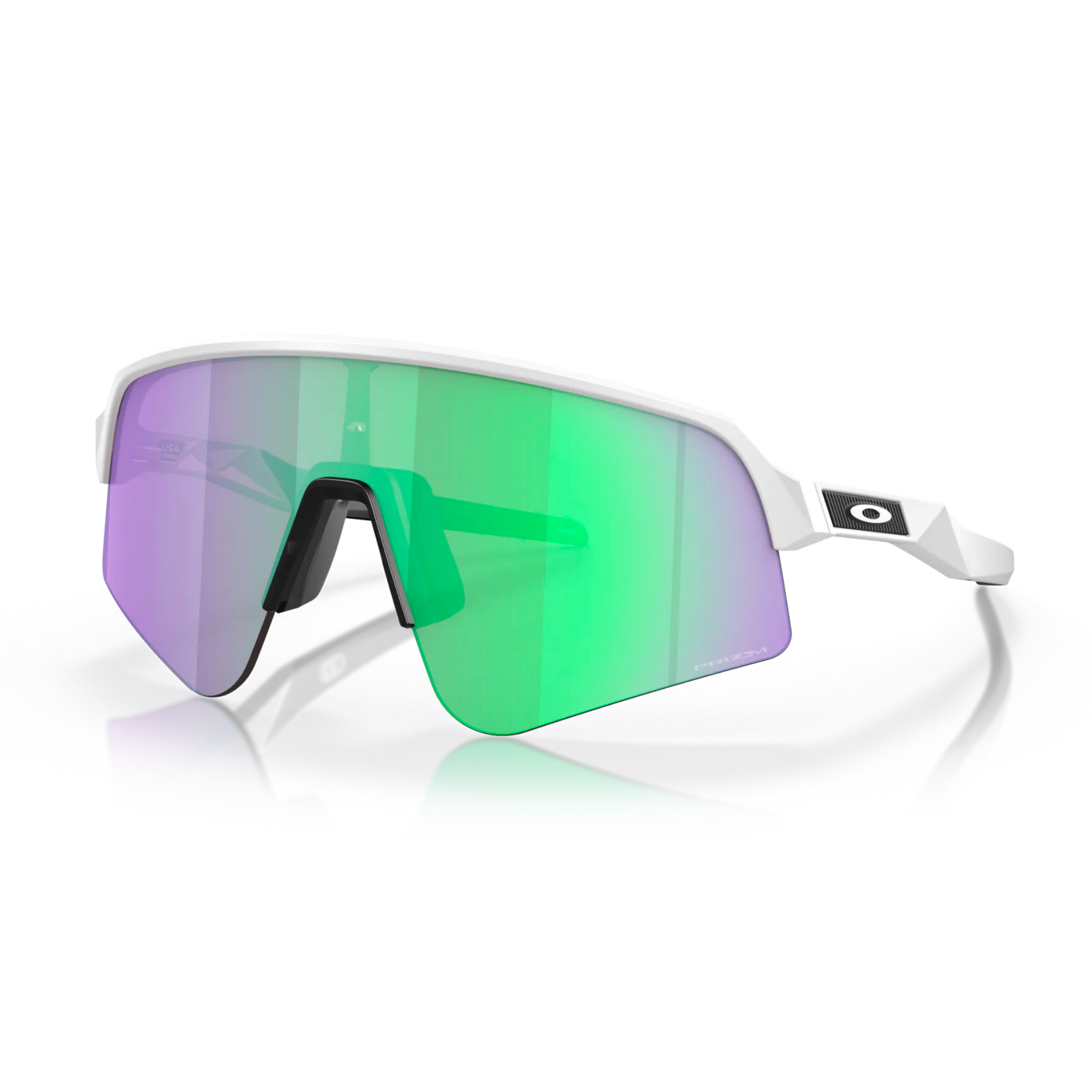 Sutro Lite Sweep (Matte White / Prizm Road Jade) – TCA Team Sutro Lite Sweep (Matte White / Prizm Road Jade) – TCA Team