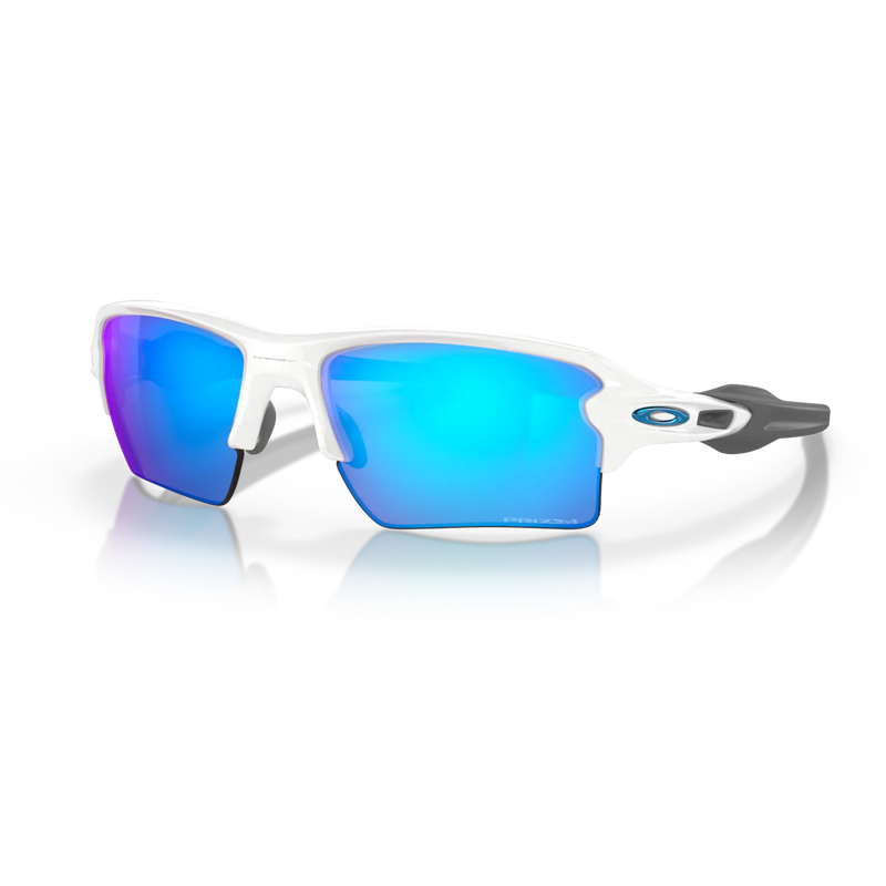 Flak 2.0 XL Polished White / Prizm Sapphire