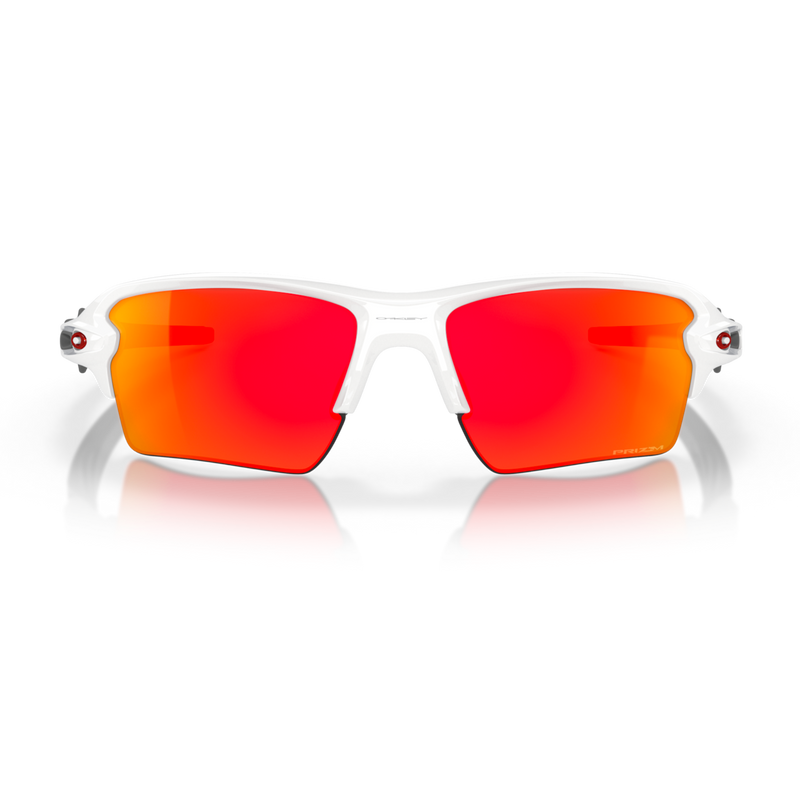 Flak 2.0 XL Polished White Prizm Ruby TCA Team