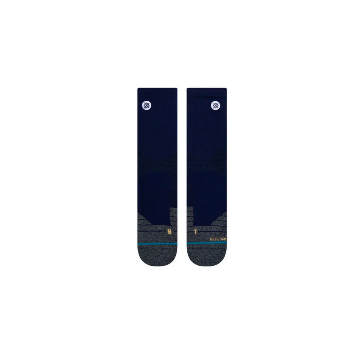 ICON Sport Crew Socks - Dark Navy Blue