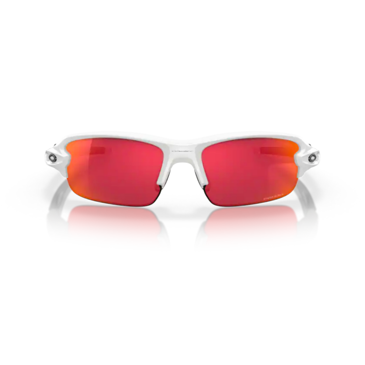 Flak XXS (Youth Fit) (Polished White/ Prizm Field)
