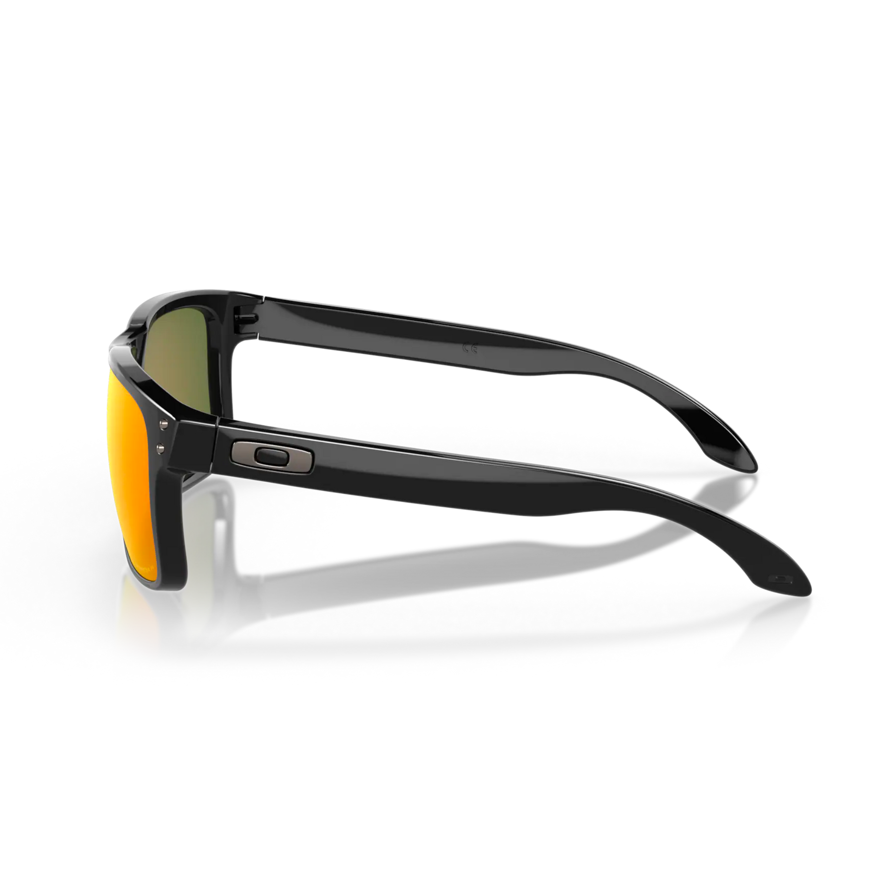 Holbrook (Polished Black / Prizm Ruby Polarized)