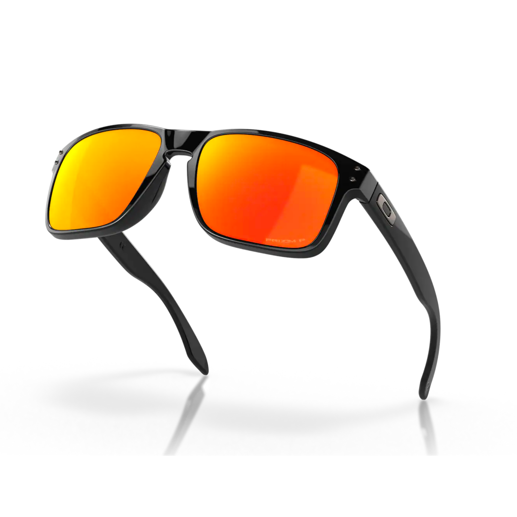 Holbrook (Polished Black / Prizm Ruby Polarized)