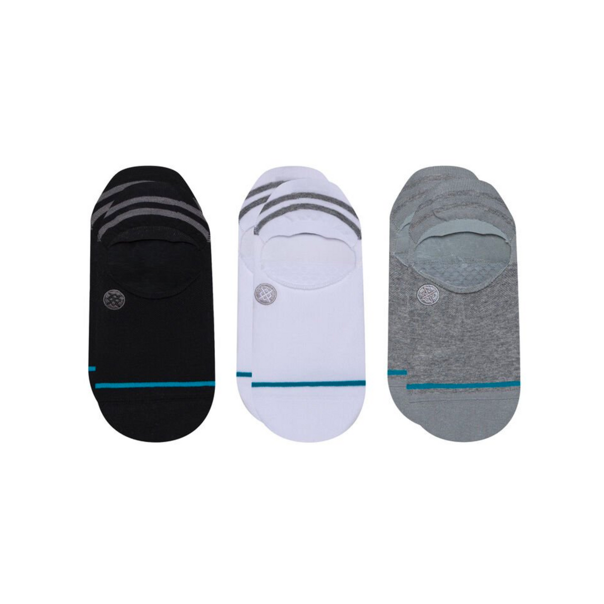 Stance Cotton No Show Socks 3 Pack - Multi